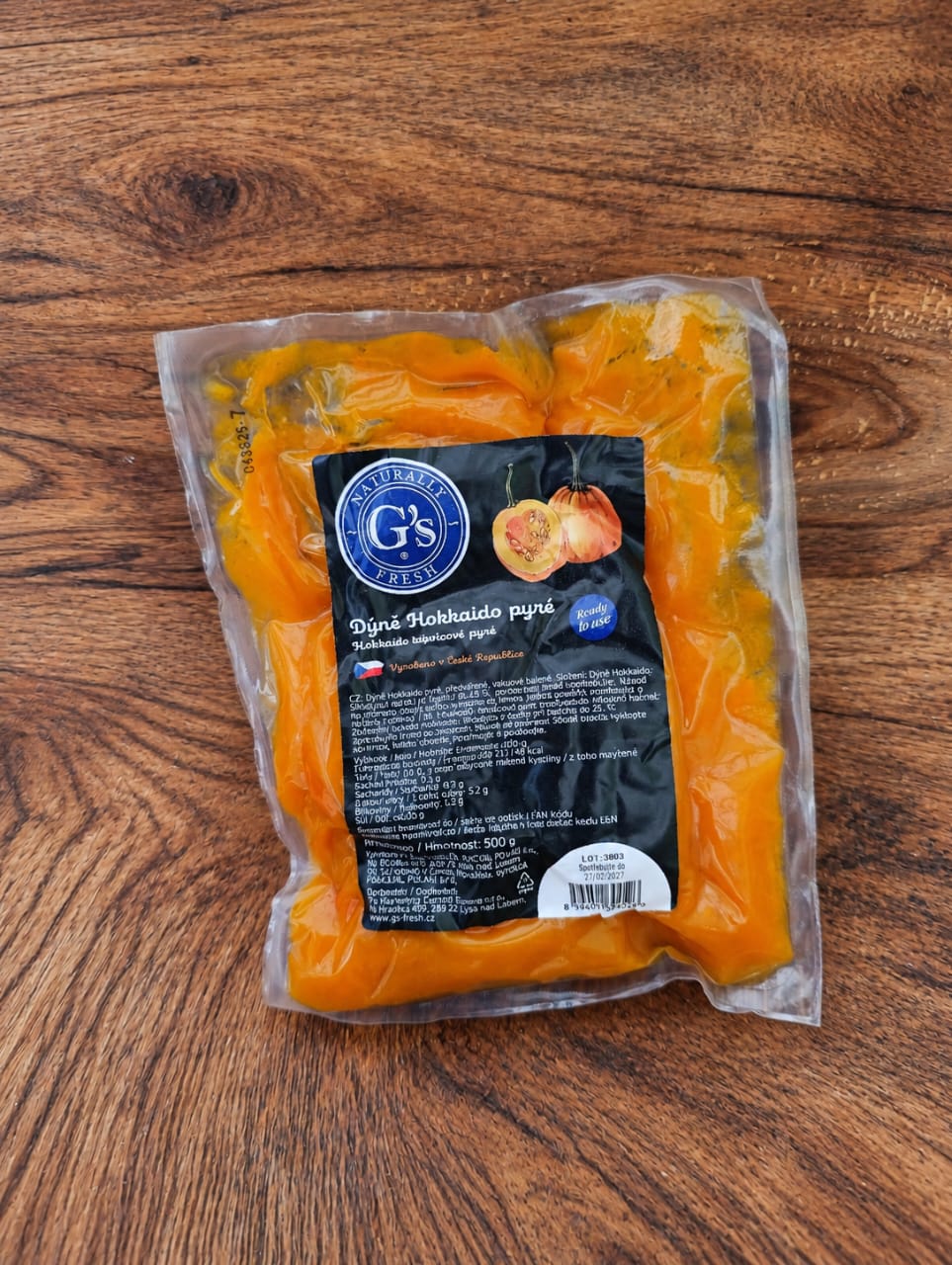 Hokkaido Pumpkin Purée